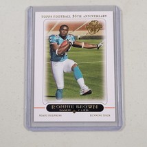 Ronnie Brown Rookie Card #411 Miami Dolphins 2005 Topps 50th Anniversary - $7.99