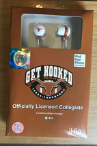 iHip NCAA UT University of Texas Longhorns Earbuds - 3.5mm Stereo Mini-Plug - £7.82 GBP