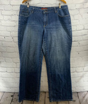 Hillard Hanson Jeans Womens Plus Sz 18W Mid-Rise Classic Bootcut Medium ... - $17.82