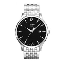 Tissot Tradition Men&#39;s Black Watch - T063.610.11.057.00 - $269.95