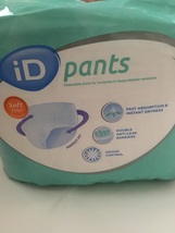 iD Pants Plus - Fast Absorbing, Comfortable, Disposable Incontinence Pants for M - £16.60 GBP