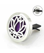 Car Vent Diffuser Clip Lotus Essential Oils Aromatherapy on the Go! - £10.56 GBP