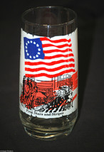 Vintage First Stars & Stripes America's Bicentennial Coca Cola Advertising Glass - $8.90