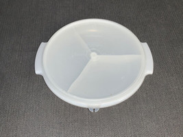 Vintage Tupperware Suzette 3-Sectioned Relish Dish/Tray with Lid #229-5 - £6.98 GBP