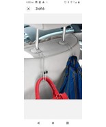 2 Headrest Hook for Car Universal Seat Organizer Hanger Storage For Purs... - £11.18 GBP