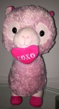KellyToy Llama Alpaca w/ XOXO Pink 18” Plush Stuffed Animal Toy - £8.21 GBP