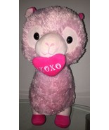 KellyToy Llama Alpaca w/ XOXO Pink 18” Plush Stuffed Animal Toy - £8.17 GBP