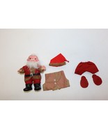 Vintage 1950s Christmas Santa Kurt S Adler Made in Hong Kong Extra Cloth... - £7.86 GBP