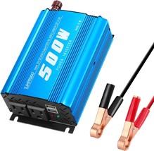 With 2 Usb Ports And 2 Ac Sockets, The Sjhprmxf Continuous 500W Car Power - $40.95