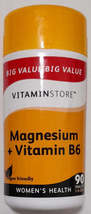 Magnesium and Vitamin B6 90 tablets - $6.00