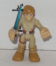 2011 Playskool Star Wars Galactic Heroes Luke Skywalker PVC Figure Cake ... - $9.65