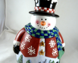 Home Interiors Snowman Cookie Jar Excellent condition - $34.64