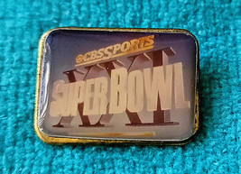 Super Bowl Xxi (21) Pin - Cbs Sports Network Tv - Logo - Nfl Lapel Pin - Rare!!! - £23.70 GBP