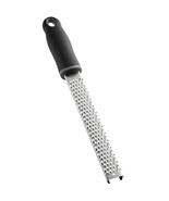 Choice 13" Stainless Steel Fine Handheld Grater with Non-Slip Black Handle - €12,01 EUR Choice 13" Stainless Steel Fine Handheld Grater with Non-Slip Black Handle - €12,01 EUR