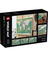 LEGO Art World Map 31203 Building Toy; Collectible Wall Art (11,695 Pieces) - $599.99
