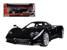 Pagani Zonda F Black 1/24 Diecast Car Model by Motormax - £30.79 GBP