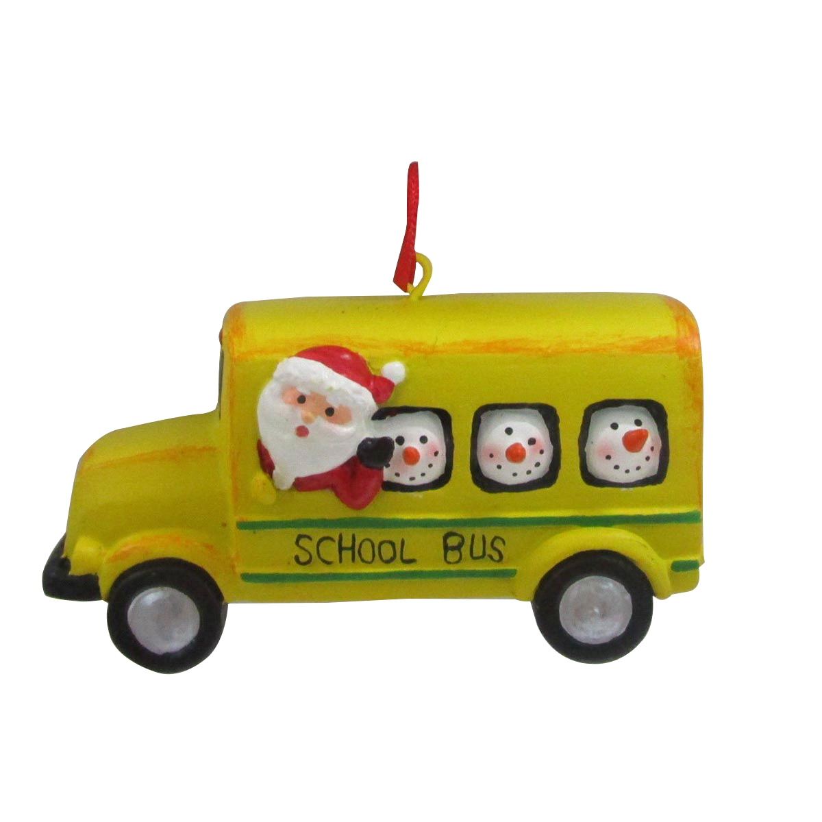 Ornament school Bus SHIPS IN 24 HOURS - MJ - $19.88