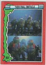 N) 1991 Topps - Teenage Mutant Ninja Turtles 2 - Movie Trading Card - #92 - £1.54 GBP