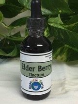 Organic Elderberry Tincture / Extract - Sambucus nigra- Alcohol Free All Natural - £11.79 GBP+