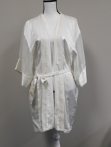 Victoria&#39;s Secret &#39;Vintage 80&#39;s  Robe Coverup Sheer Sleeves White One Size - £19.47 GBP