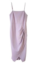 Laundry by Shelli Segal Los Angeles Lavender Midi Dress - Women&#39;s Size 4 S - £63.39 GBP