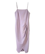 Laundry by Shelli Segal Los Angeles Lavender Midi Dress - Women&#39;s Size 4 S - £62.69 GBP