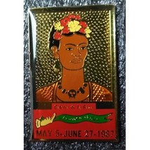 1987 San Francisco Galeria de La Raza Frida Kahlo Pin - £15.85 GBP