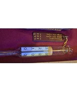 Vintage metal old Thermometer [INS10237] - $61.51 CAD