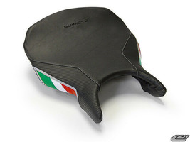 Ducati 999 Seat Covers 2003 2004 2005 2006 Black Red Green Gray Stitch Luimoto - £112.59 GBP