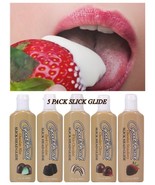 GOODHEAD SLICK HEAD GLIDE ORAL GEL EDIBLE LUBE 5 PACK FLAVORED CHOCOLATES - €19,49 EUR