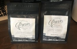 Magnolia Press Medium Roast Ground Coffee. Pack Of 2. 3/4 Lb Per Bag. Silos - $118.77