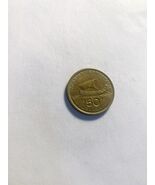 1992 Greece 50 Drachmai Coin Ancient Trireme Ship Homer Collectible - $38.70 MXN