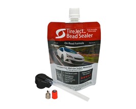 TireJect Automotive Compact Car 2-in-1 Tire Sealant &amp; Bead Sealer Kit fo... - $30.60