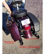 Black Cherry Complete Hard Touring Saddlebags Harley Touring Models FLH FLT - $5,709.62 MXN