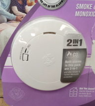 ONE UNIT - First Alert 2-in-1 Smoke and Carbon Monoxide Alarm Model PC1210 - £23.91 GBP