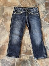 Silver Jeans “Mckenzie” Flap Capri Womens Low Rise Jeans!!(26) - $18.99