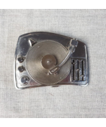 DJ Spinning Record Deck / Turntable Belt Buckle - $883.29 MXN