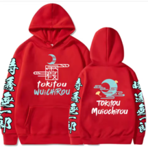 Demon Slayer Muichiro Tokito Hoodie - Red Harajuku-Style Sweatshirt - Wo... - £27.05 GBP