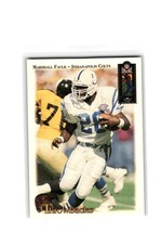 1995 Classic NFL Experience Throwbacks Colts Football Card #T12 Marshall Faulk - £3.91 GBP