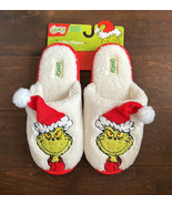 Grinch Womens Slippers Sz 7/8 Christmas Holiday New - £19.53 GBP