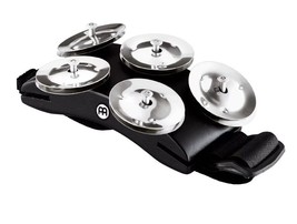 Meinl Percussion Cajon Foot Tambourine with Steel Jingles - Black (CFT5-... - £19.65 GBP