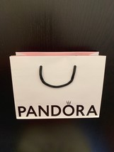 Pandora White Gift Bag 8&quot;x6&quot;x3&quot; - £4.66 GBP