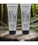 2 X Vitabath Body Cream, Cool Spearmint &amp; Thyme. 8 Fl Oz - $336.09 MXN