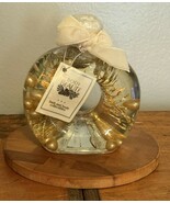 Vintage Inne Dispensables White Vanilla Glass Bottle Bath Body &amp; Massage... - $616.20 MXN