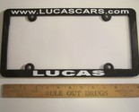 LICENSE PLATE Plastic Car Tag Frame LUCAS CARS 14D - $17.28