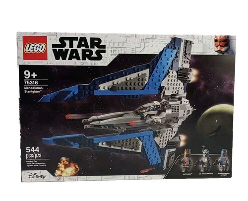 LEGO Star Wars: Mandalorian Starfighter (75316) Retired Gar Saxon Sealed  - $95.50