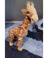 Chrisha Playful  Standing Giraffe Plush Toy 1988 Vintage  20&quot; Stuffed An... - $16.39 CAD