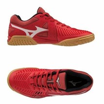 Mizuno Wave Medal Z2 Table Tennis Shoes Unisex Red White Indoor NWT 81GA... - £129.42 GBP