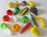 17 Vintage Designer Art Glass Fruits and Vegetables  - $217.80