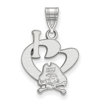 SS East Carolina University Large I Love Logo Pendant - $61.35